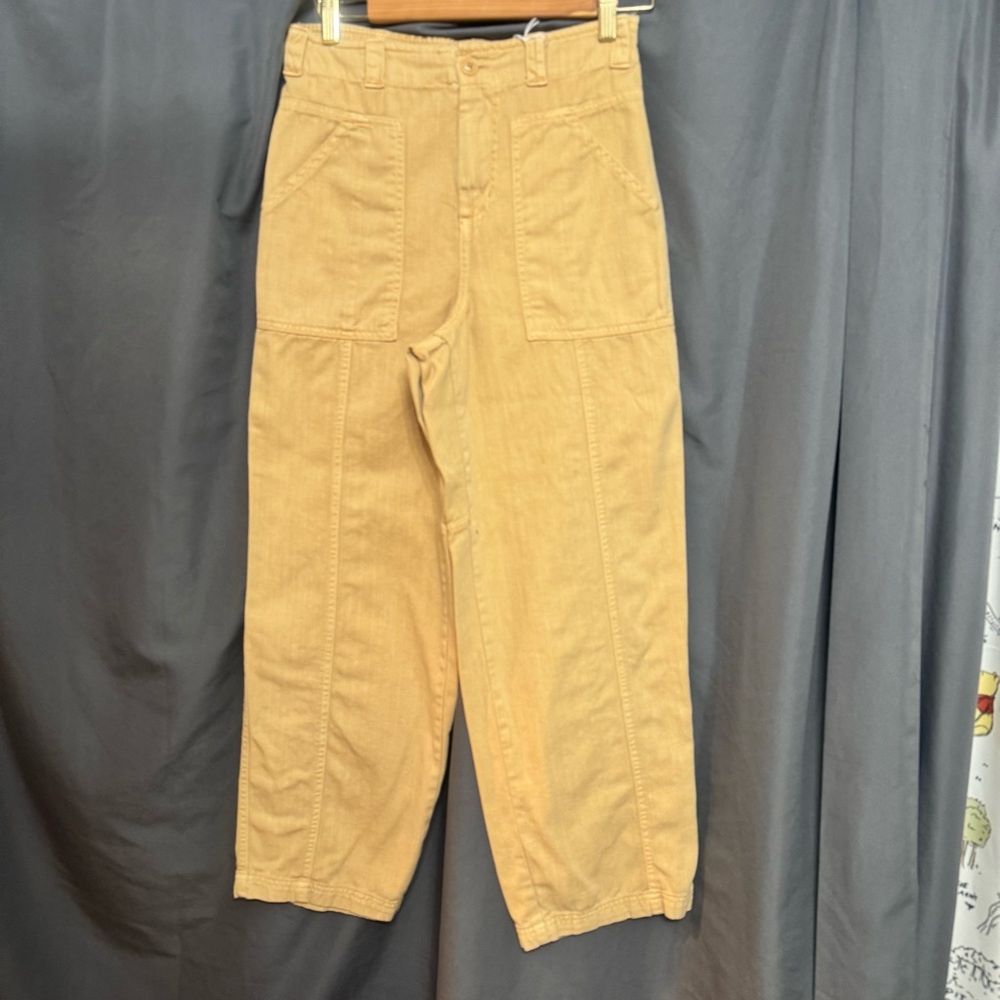 Universal Thread Tan Trousers 12” rise High-Waisted